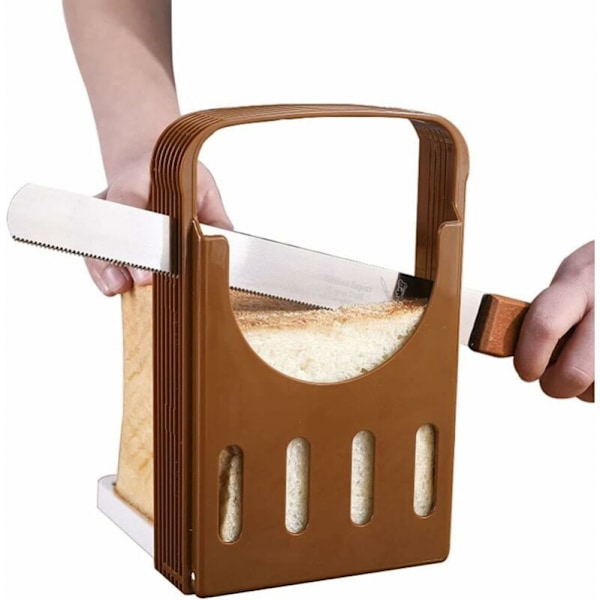 Brödskärare, Toastskärare 4 Tjocklek Justerbar Brödskärarskärare Sl