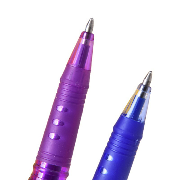 12 farver sletbare kuglepenne (0,7 mm), sletbare rollerball pen, sletbar gelblækpen, kuglepenne med viskelæder til børn, voksne, skole, kontor, kontorartikler