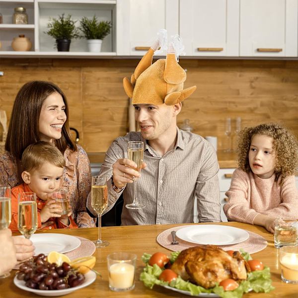 Redstar Fancy Dress - Fancy Hat for Christmas - Kalkunformet - C