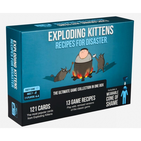 Recept för Disaster Deluxe Game Set Kortspel för vuxna tonåringar