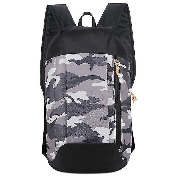 10\" Sort Camo Udendørs Sport Letvægts Camo Vandtæt Rejsetaske B