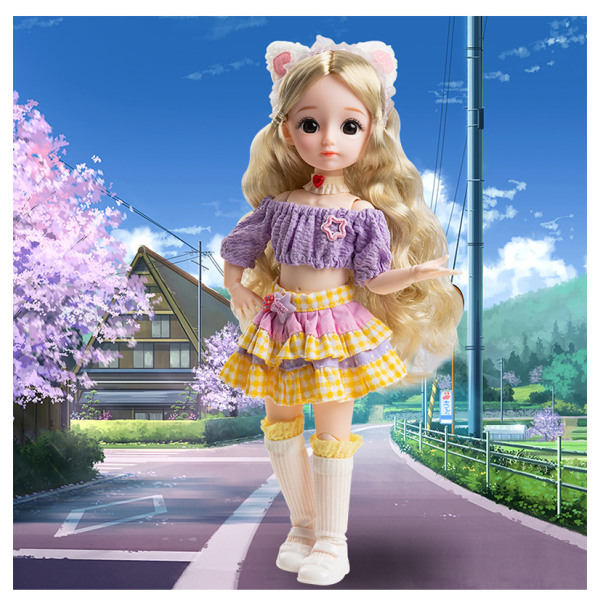 3 set prinsessklänningar 30cm docka modeklänning nya kläder byte