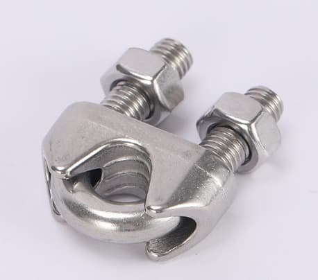 10 stk. Kabelbinder M4 Klemme 304 Rustfrit Stål U-Klemmer til Ti