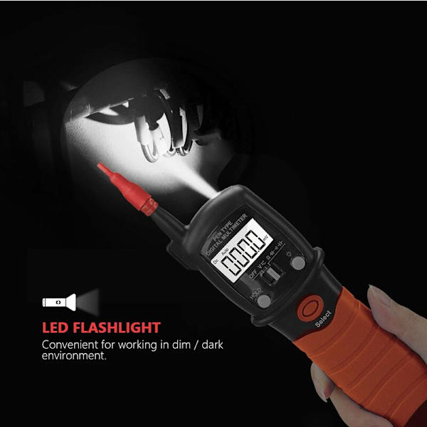 Multimeter, Elektrisk Tester, Digital Pen Multimeter, Multimeter