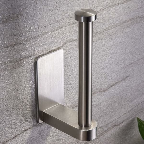 Selvklæbende toiletrulleholder uden boring, tapet hol