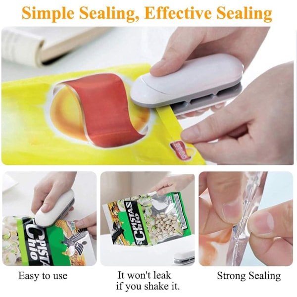 Mini Sealer, Bærbar Forseglingsmaskine, Husholdnings Forseglingsmaskine