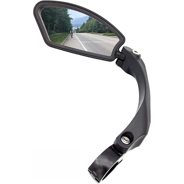 2-pack cykelbackspegel för styre, HD explosionsäker klar glasspegel, justerbar roterbar cykelbackspegel, backspegel, cykelbackspegel
