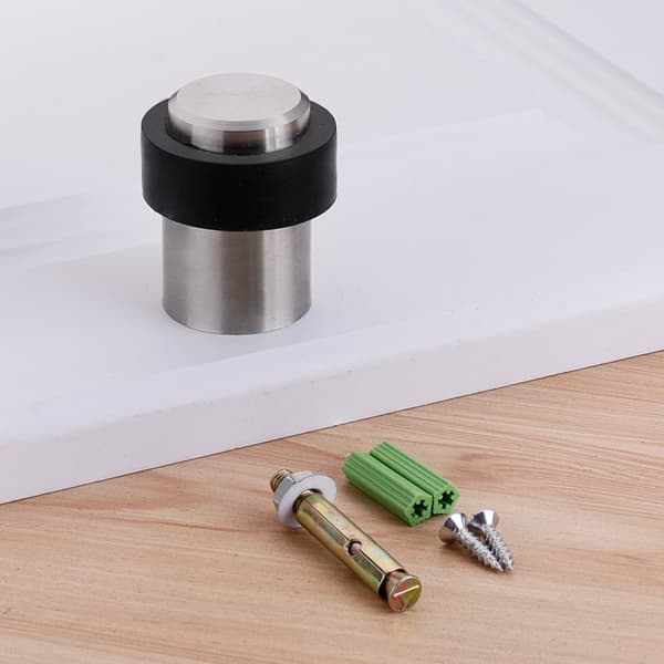 10 x Gulv Dørstopper 4,6 cm Rustfrit Stål Dørstopper Dør
