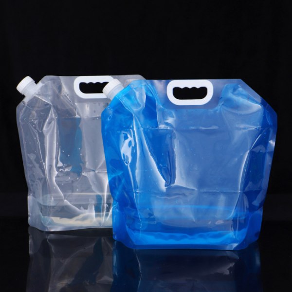 4-pack transparent 10L påse kan enkelt tas bort, men den är fortfarande ne