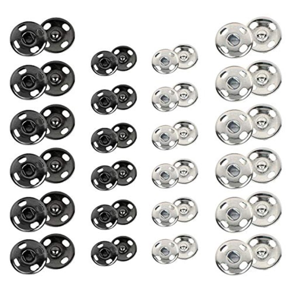 24 sett syknapper Syknapper DIY trykknapper