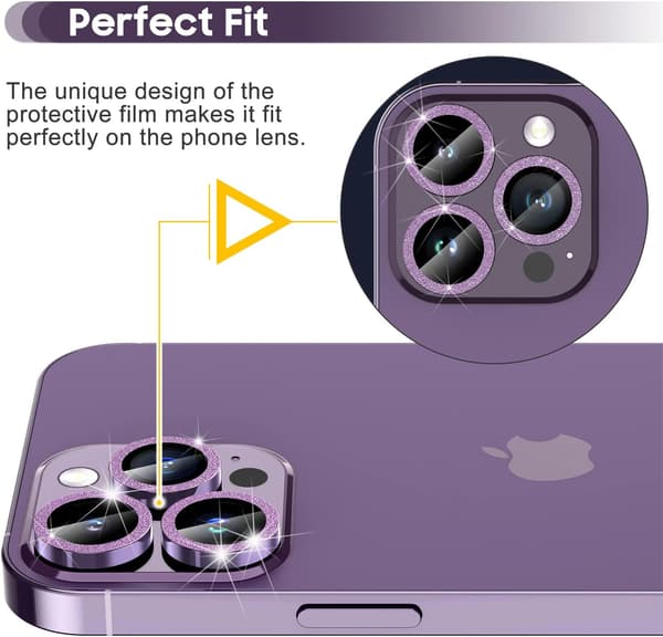 Bakre kameraskydd för iPhone 14 Pro/14 Pro Max Photo Protecto