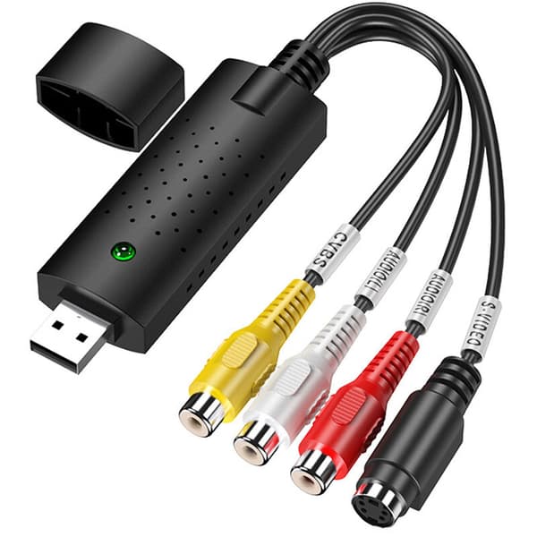 VHS til digital konverter USB 2.0 videokonverter VHS lydoptager