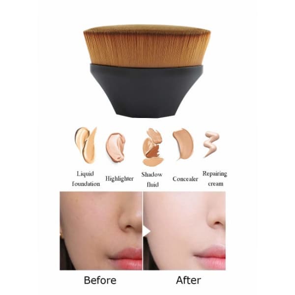 Foundationbørste Make Up Børste Sporløst Design Blush Børste til Læber