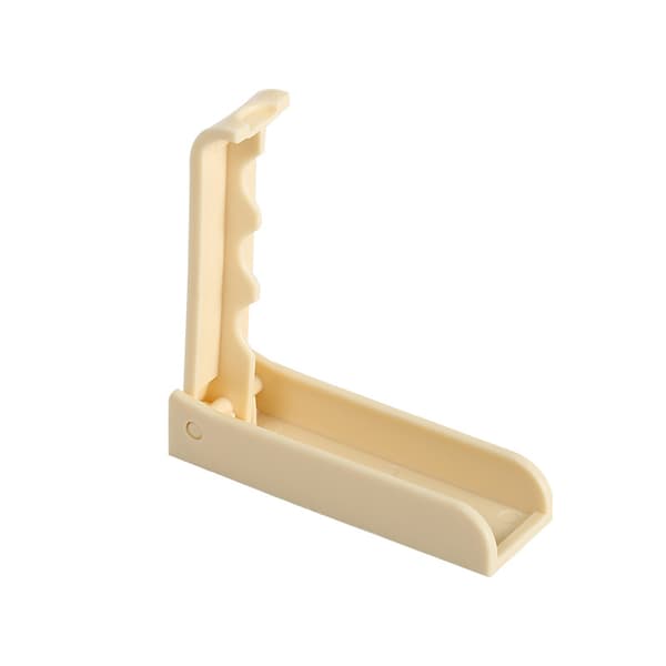 3 st Fällbar dörrkrok Beige färg 9,5x9,2x2,8cm interiör