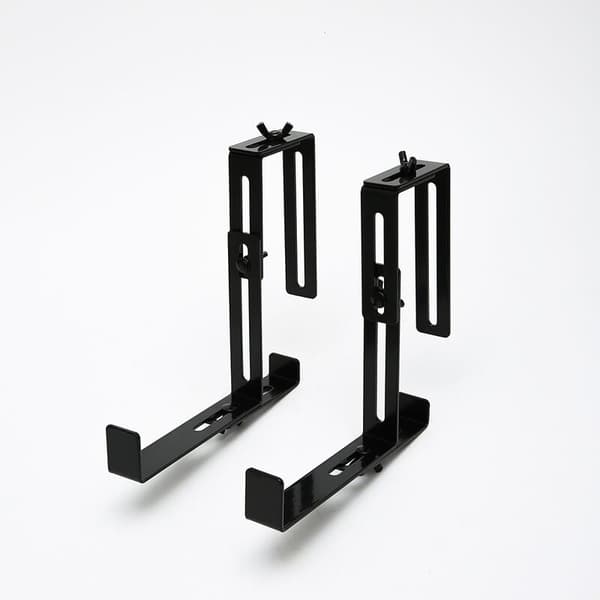 Anthracite blomsterpotteholder – Robust, breddejusterbar blomsterpotte