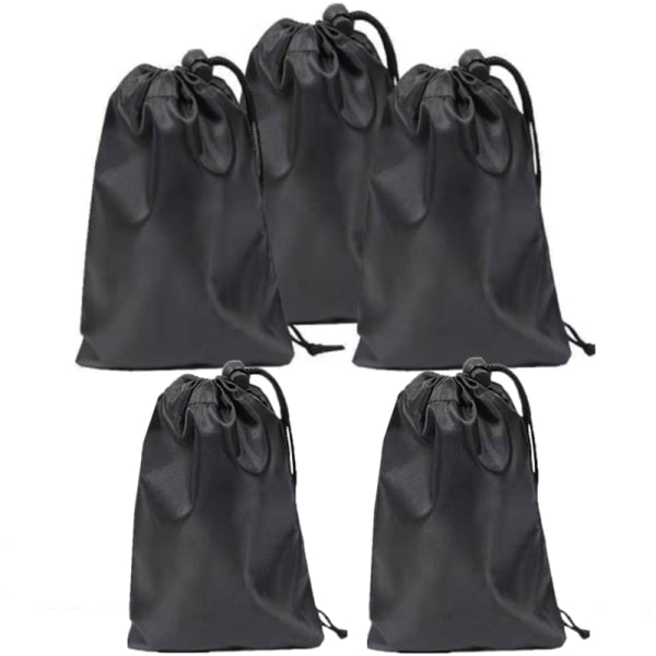 10 storage bag with drawstring 30×40 cm black