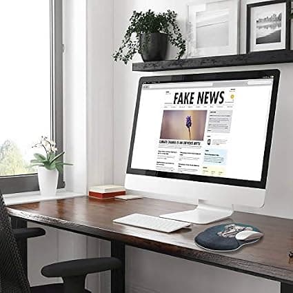 Ergonomisk musematte med gel håndleddstøtte - Smertelindring - Søt grønn