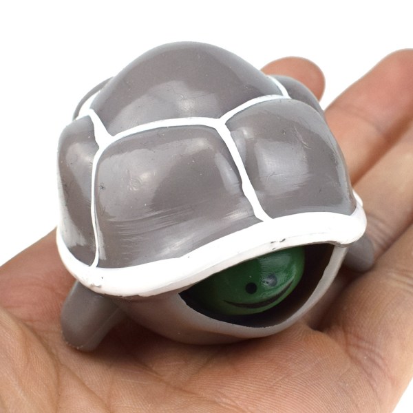 (Grå) Turtle Squeeze Toys, Turtle Head Toys Burst Stress Ball, S