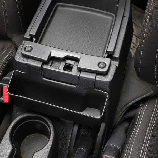Til Jeep Center Console Organizer, Armrest Opbevaringsbakke Telefon Hol