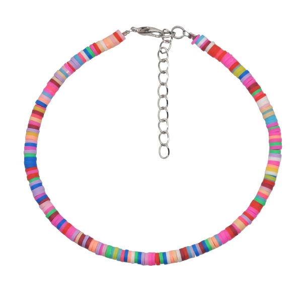 Sett med 5 (bildefarger) Beaded anklets Boho ankles, Colorful L