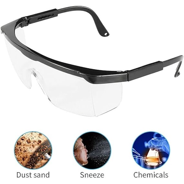 3 skyddsglasögon Anti-Fog och UV-glasögon och Anti-Scratch för
