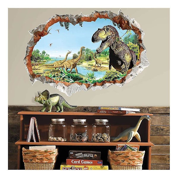 Dinosaur veggklistremer Veggklistremer for barn, Dinosaur veggklistremer