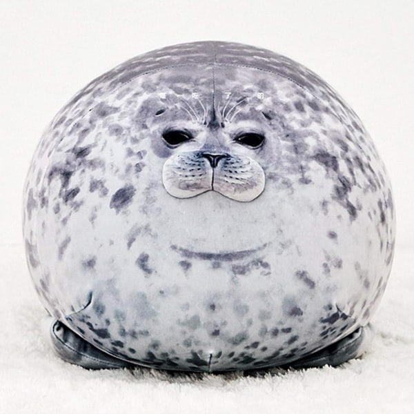 30cm/11.81inch Cute Seal Cushion Plush,Ocean Pillow Stuffed Anima