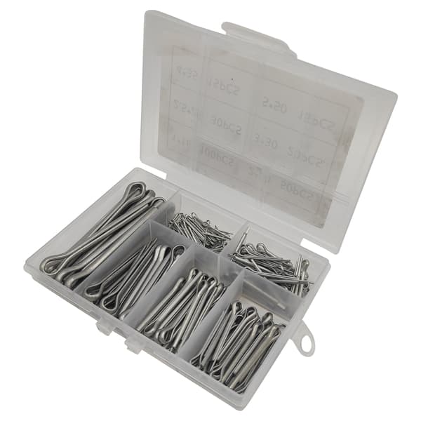 230 stk. sortiment af stifter 1,6-50 mm