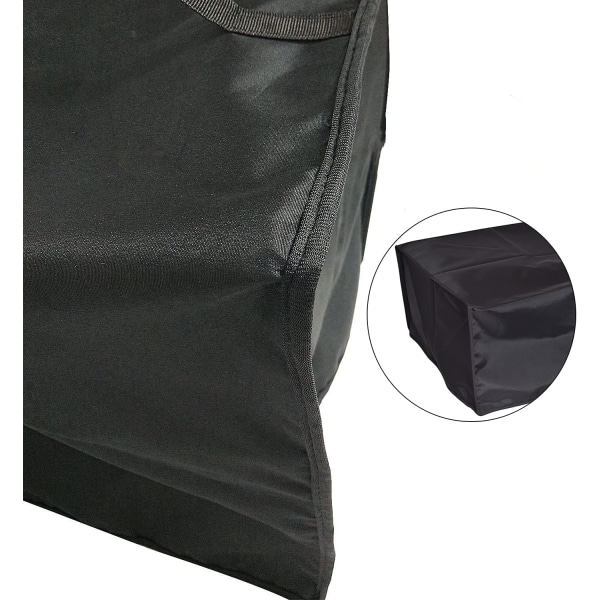 Musta - 1kpl, 420D polyesteri lämmönkestävä vedenpitävä mikroaaltouuni D