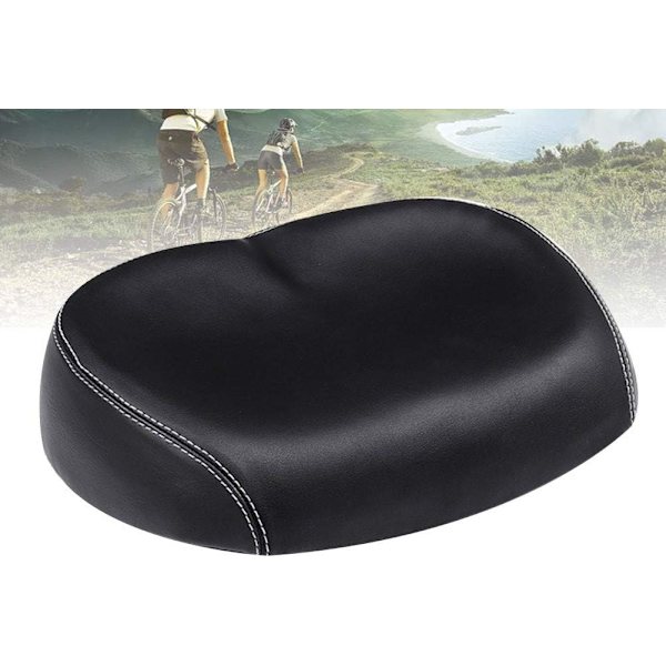 Nesetomt komfortabel bred sykkelsete med polstret memory foam