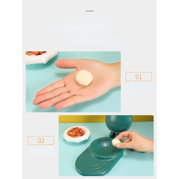 24x11cm grønn Dumpling Wrapper Artefakt Dumpling Crust Tool DIY M