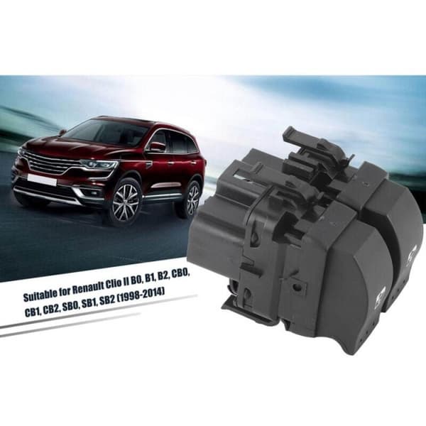Elektrisk vinduskontroll dobbel knapp for Clio II 2 8200 060 045