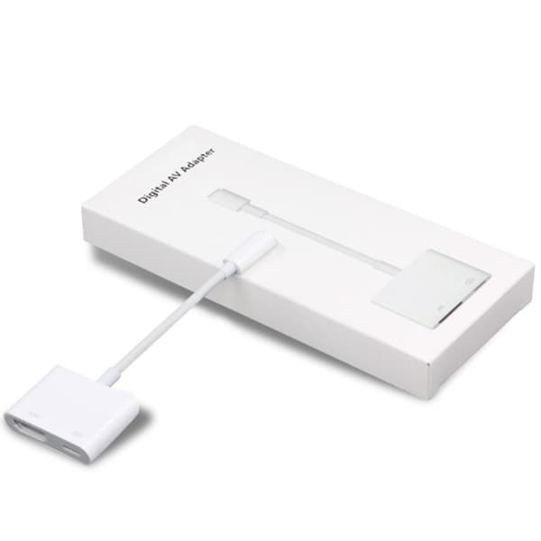 Anvendelig til Apple Lightning Digital AV Adapter Apple MFi Certif