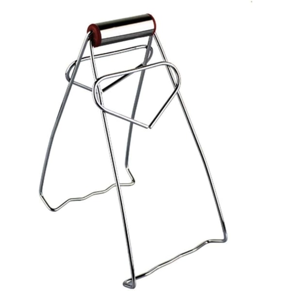 Holdbar anti-klemme rustfrit stål foldbar varm skål klemme
