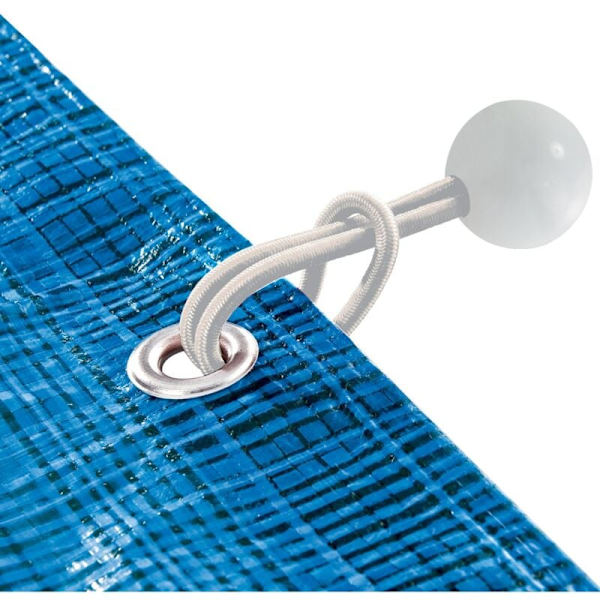 10 st presenningar snabbkopplingar vit 4MM plastkulhuvud rund