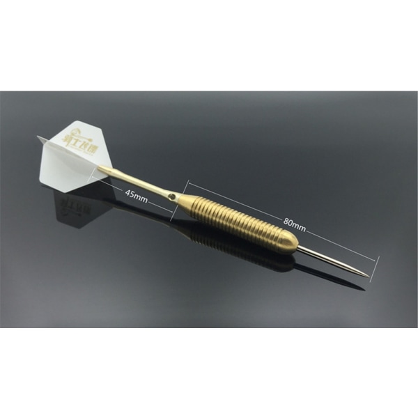 Steeldarts 3-delad professionell dartset 23G Dartset med stålspets