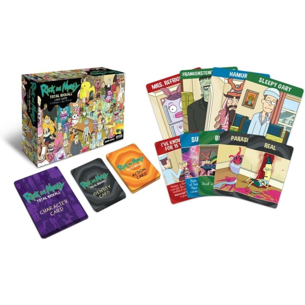 Rick and Morty Total Rickall Kooperativt Kortspel