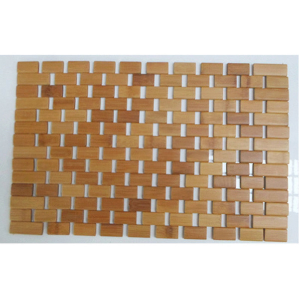 Eco Wood Badematte -- Sklisikker badematte i tre - 40*60cm ekte tre