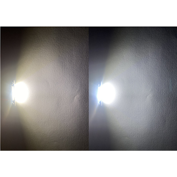 6 stk 29mm 6614F Festoon LED-bilpære, ekstremt lys 9-SMD 4014