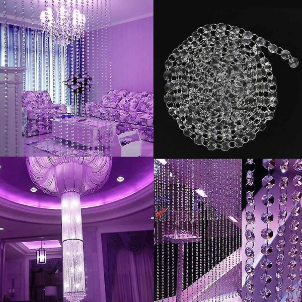 8 st String Dörrgardiner, Glitter Fly Screens För Dörrar