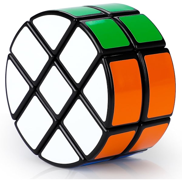 Svart cirkulär 2x3x3 pusselkub special cirkulär Cubo Speed ​​To