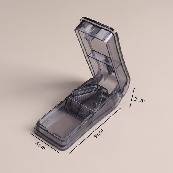 Tablettkutter for kutting og knusing av små og store piller, Tab
