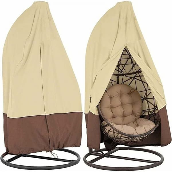 2-pack 115 * 190CM Hängstolsöverdrag Trädgård Rotting Korg Vatten