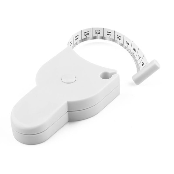 2-pack automatisk teleskopisk måttband, perfekt för kroppsmätning