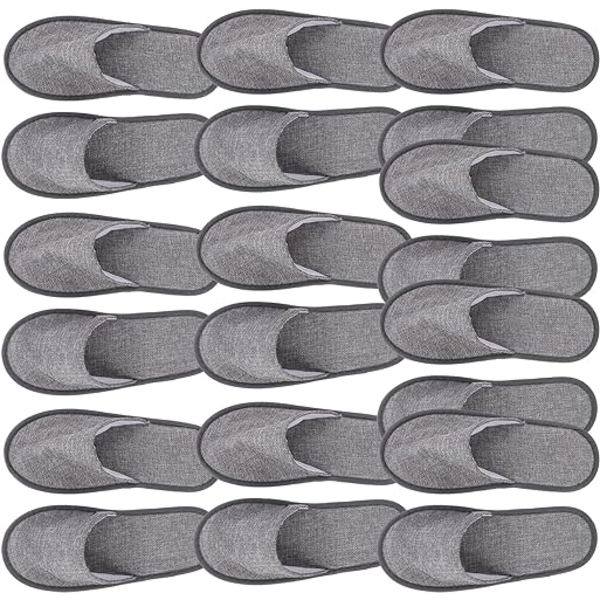 10-pack engångstofflor Hotell Hem Bekväma Unisextofflor