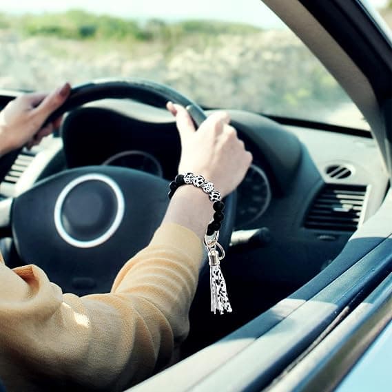 Dame Bilnøglering Pige Armbånd Nøglering