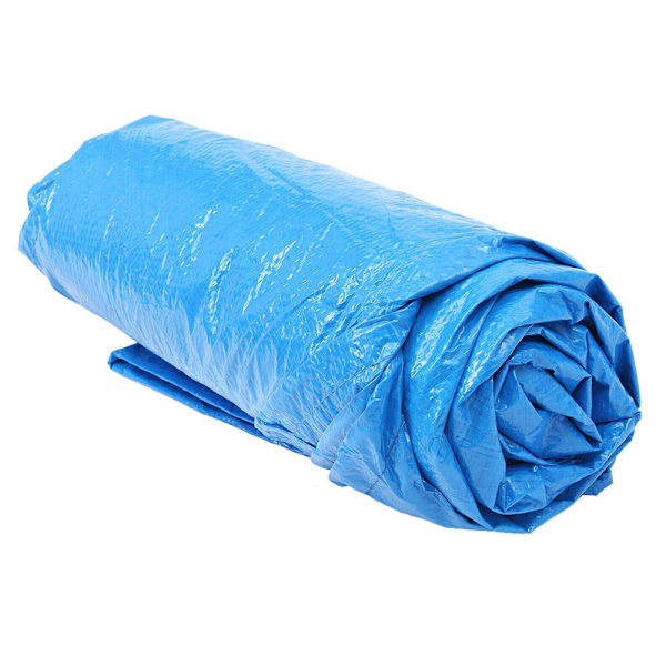 183 cm rund poolskydd med elastiskt band, poolskydd