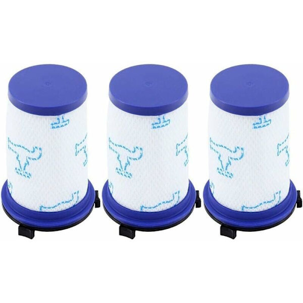 3 kpl:n vaihtosuodatin Rowenta Air Force 360 ​​/ X-Pert Es -pölynimuriin
