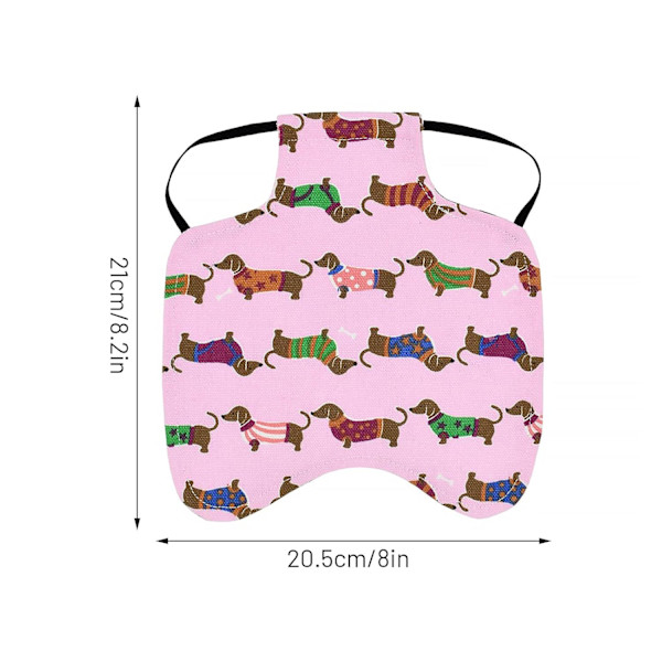 Fjærkrekylling Sal Apron, (Dachshund) Sikkerhetsvest for høns,