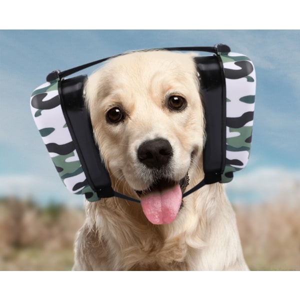Camouflage Hund Bullerskydd Hörselskydd, Hund hörselskydd
